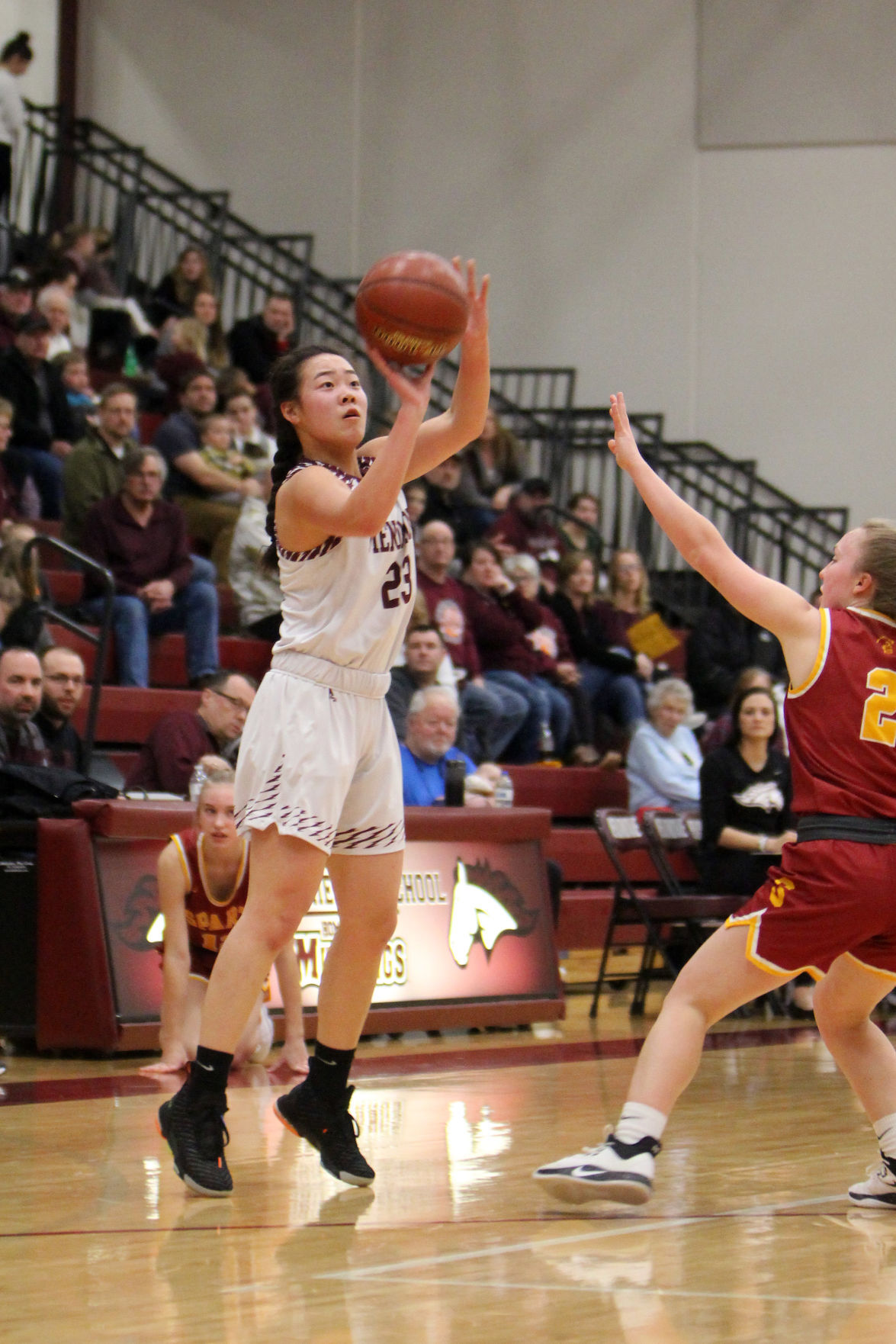 Sparta at Menomonie girls basketball 2-25-20